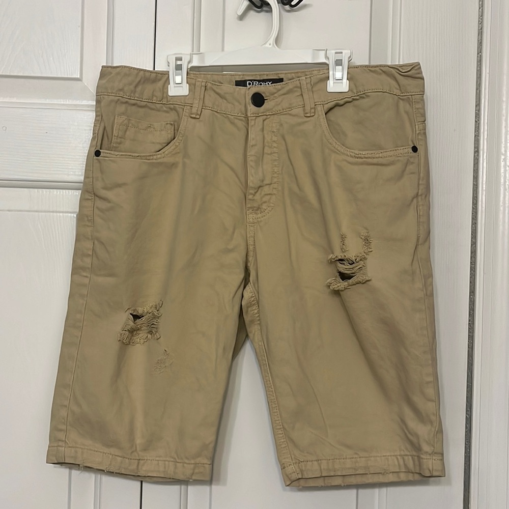 Men’s Distressed Jean Shorts- Size: 32
